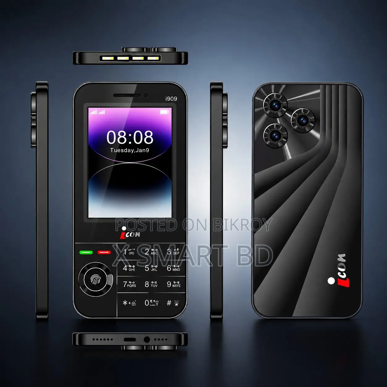 New Mobile Phone Black