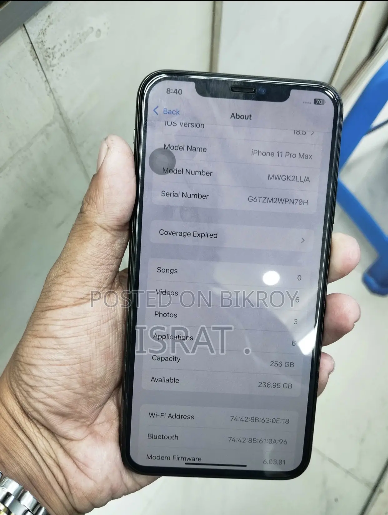 Apple iPhone 11 Pro Max 256 GB Purple