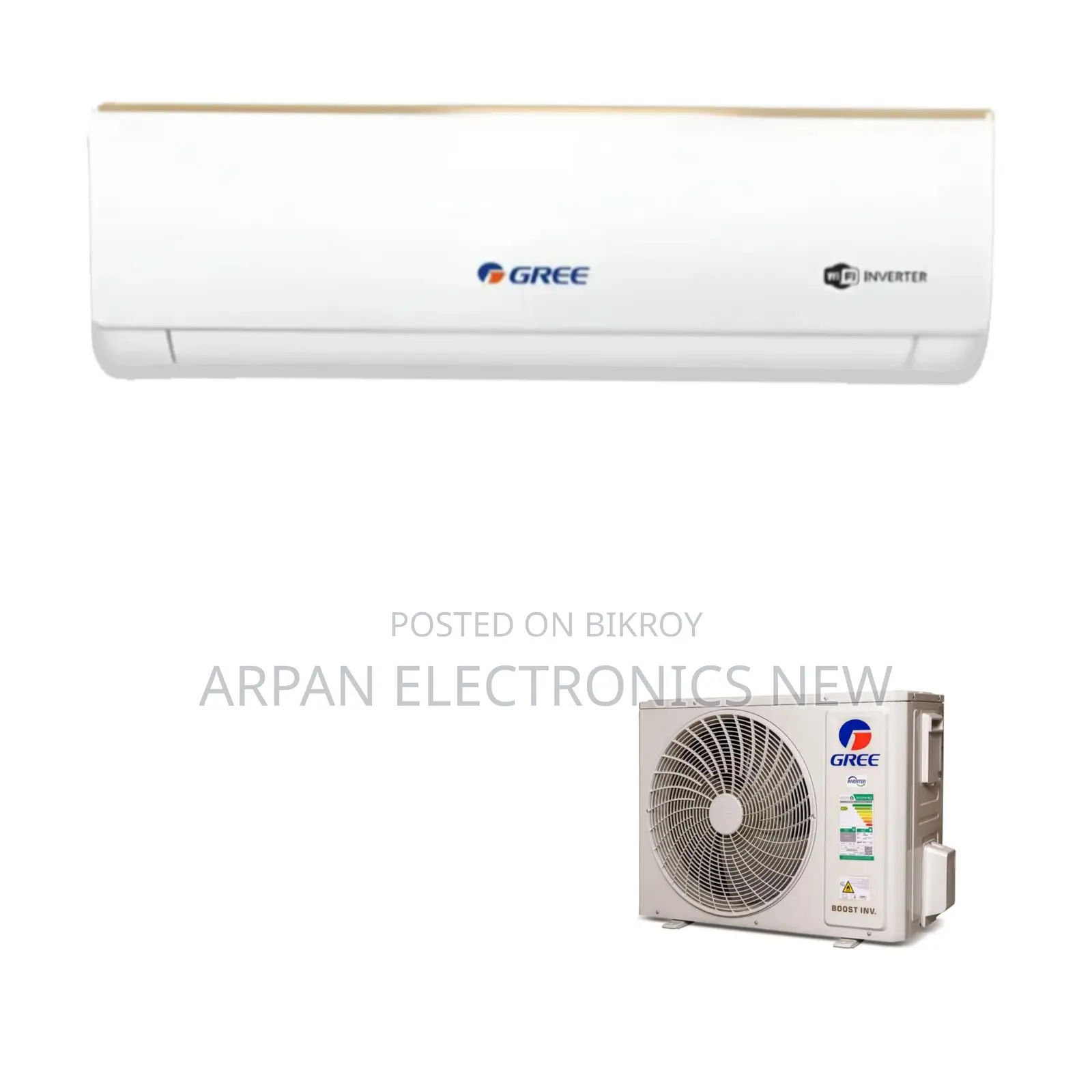 Gree Inverter AC 1 Ton 12 Years Warranty 60 Second Fast Cooling