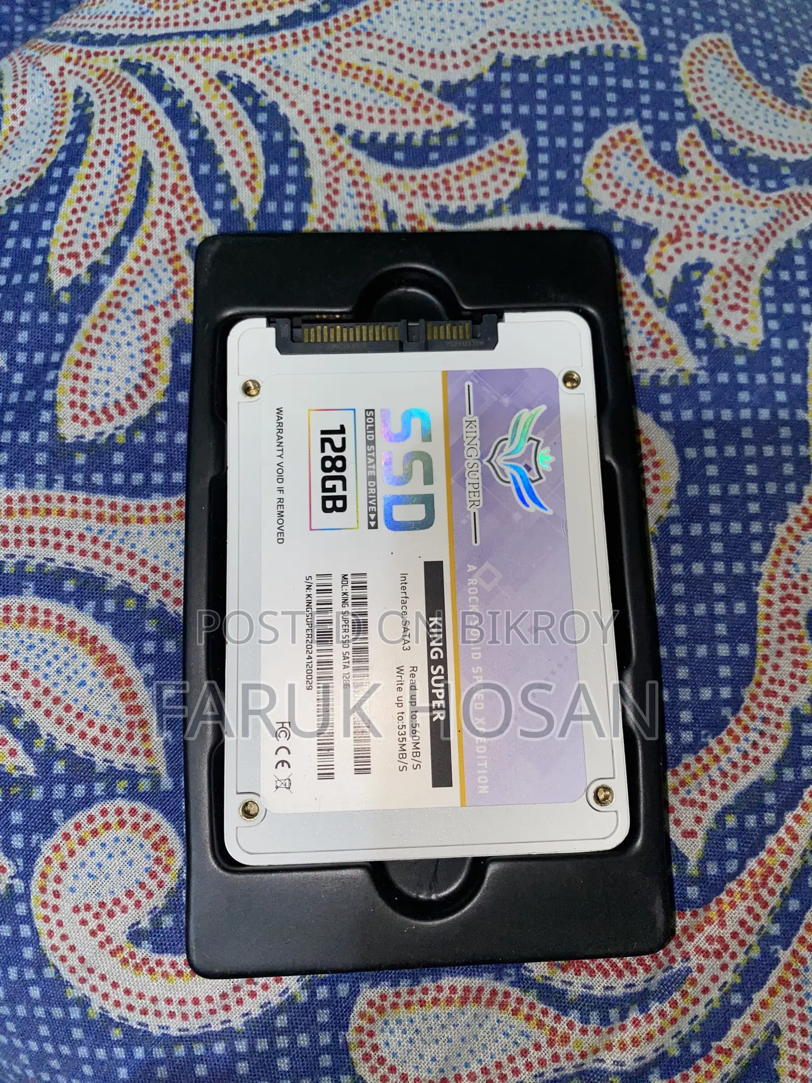 King Super 128 Gb Ssd চাইলে নিতে পারেন