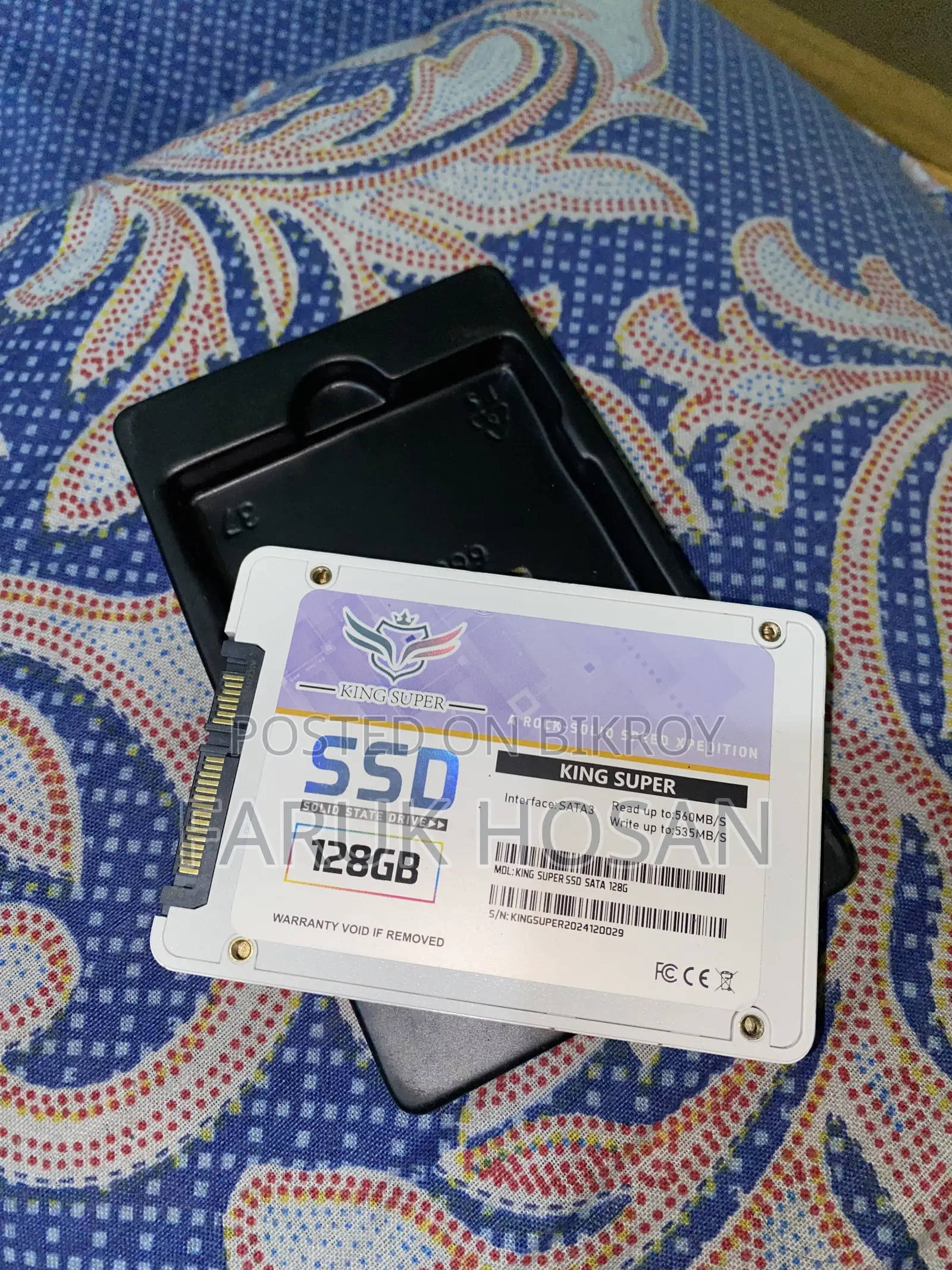 King Super 128 Gb Ssd চাইলে নিতে পারেন