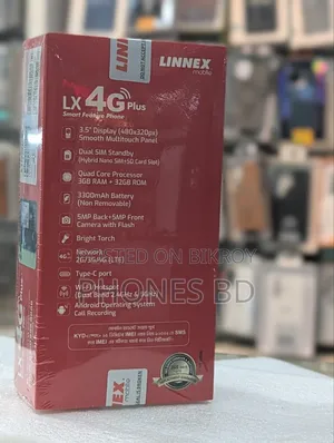 নতুন LINNEX LX 4G Plus ৩২ জিবি