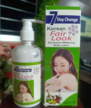 7 Korean Fair Look Permanent Whitening Body Lotion
