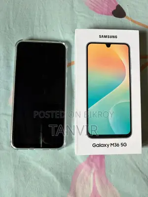 নতুন Samsung Galaxy M36 5G ১২৮ জিবি ব্ল্যাক