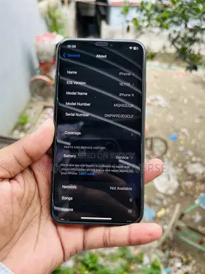 Apple iPhone X 64 GB Black