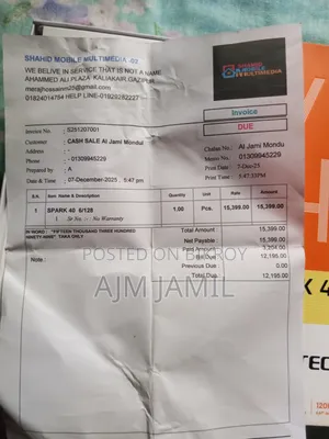Tecno Spark 40 128 GB Black