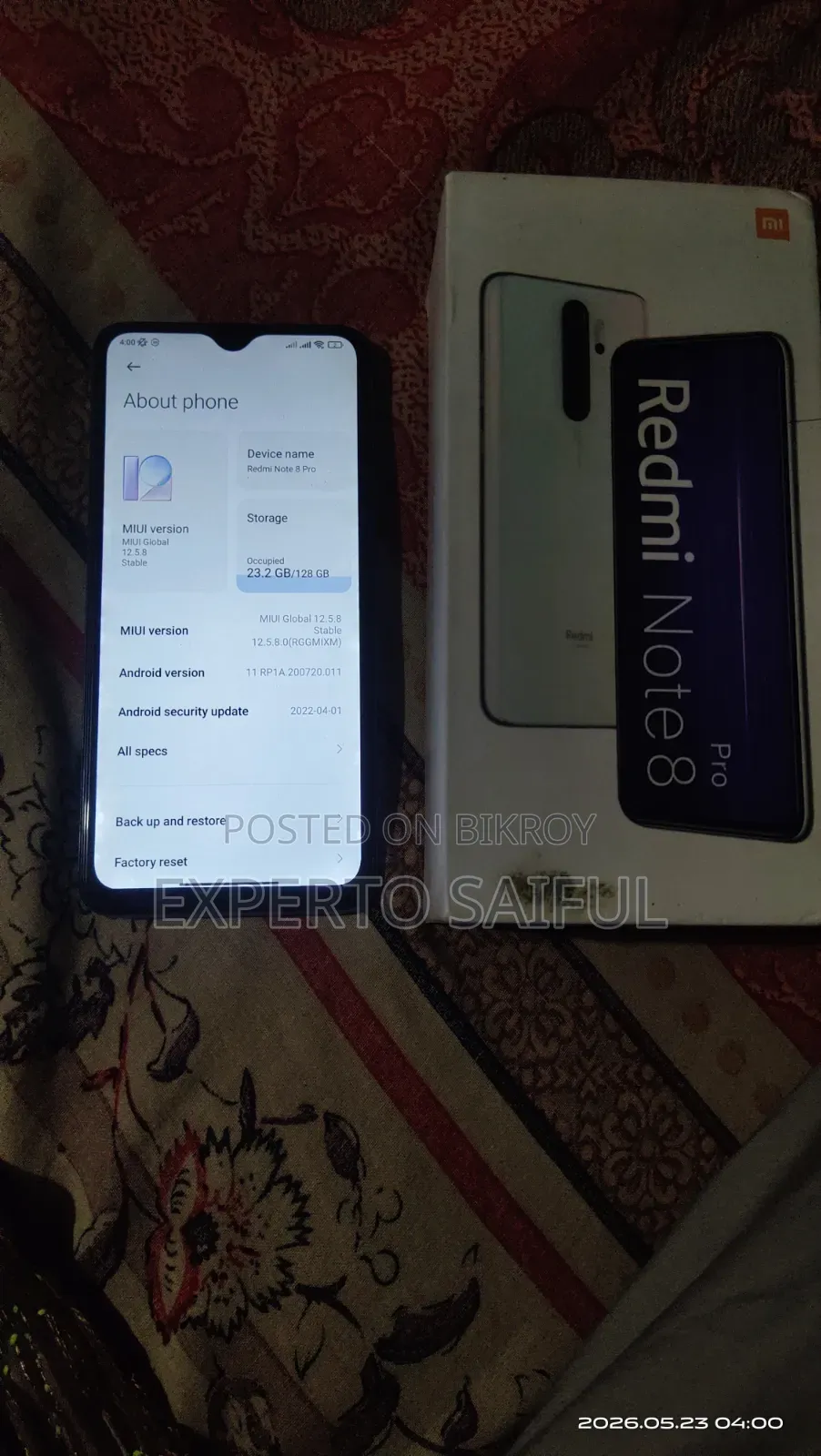 Xiaomi Redmi Note 8 Pro 128 GB Black