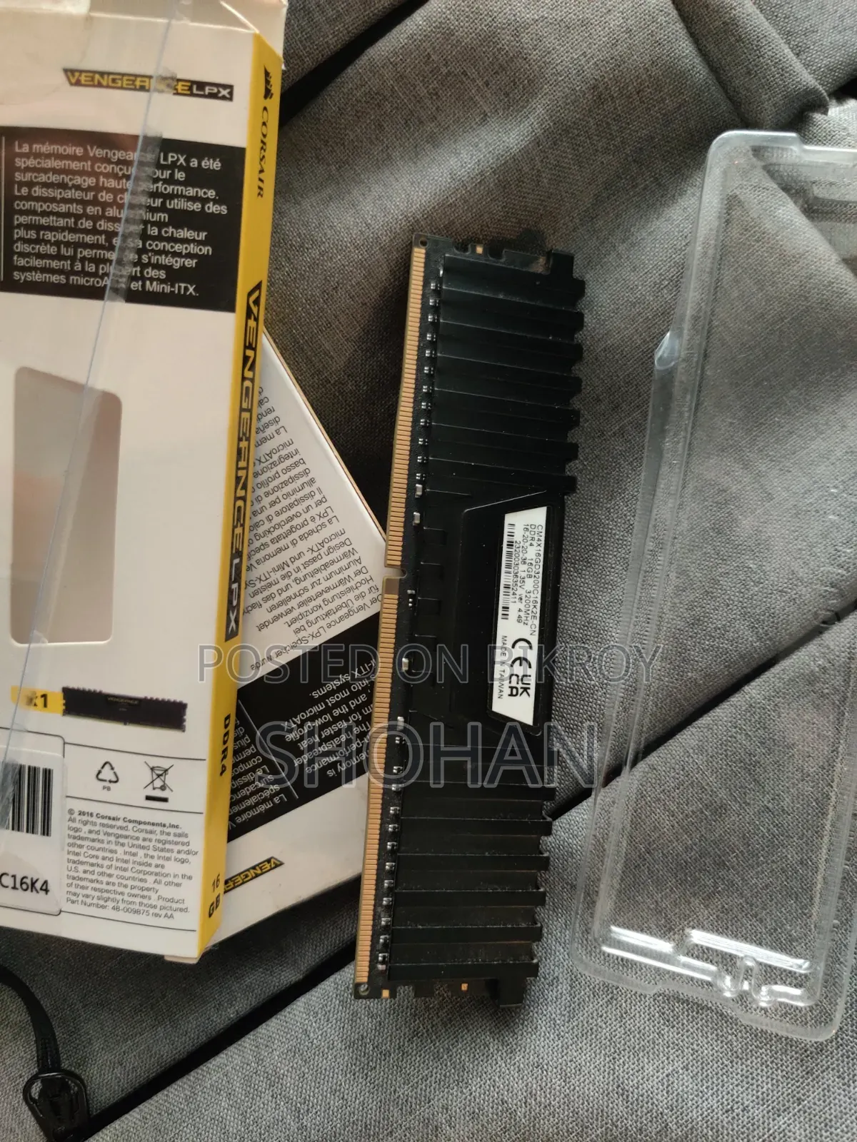 Corsair Vengeance LPX 16GB DDR4 DRAM 3200MHz RAM