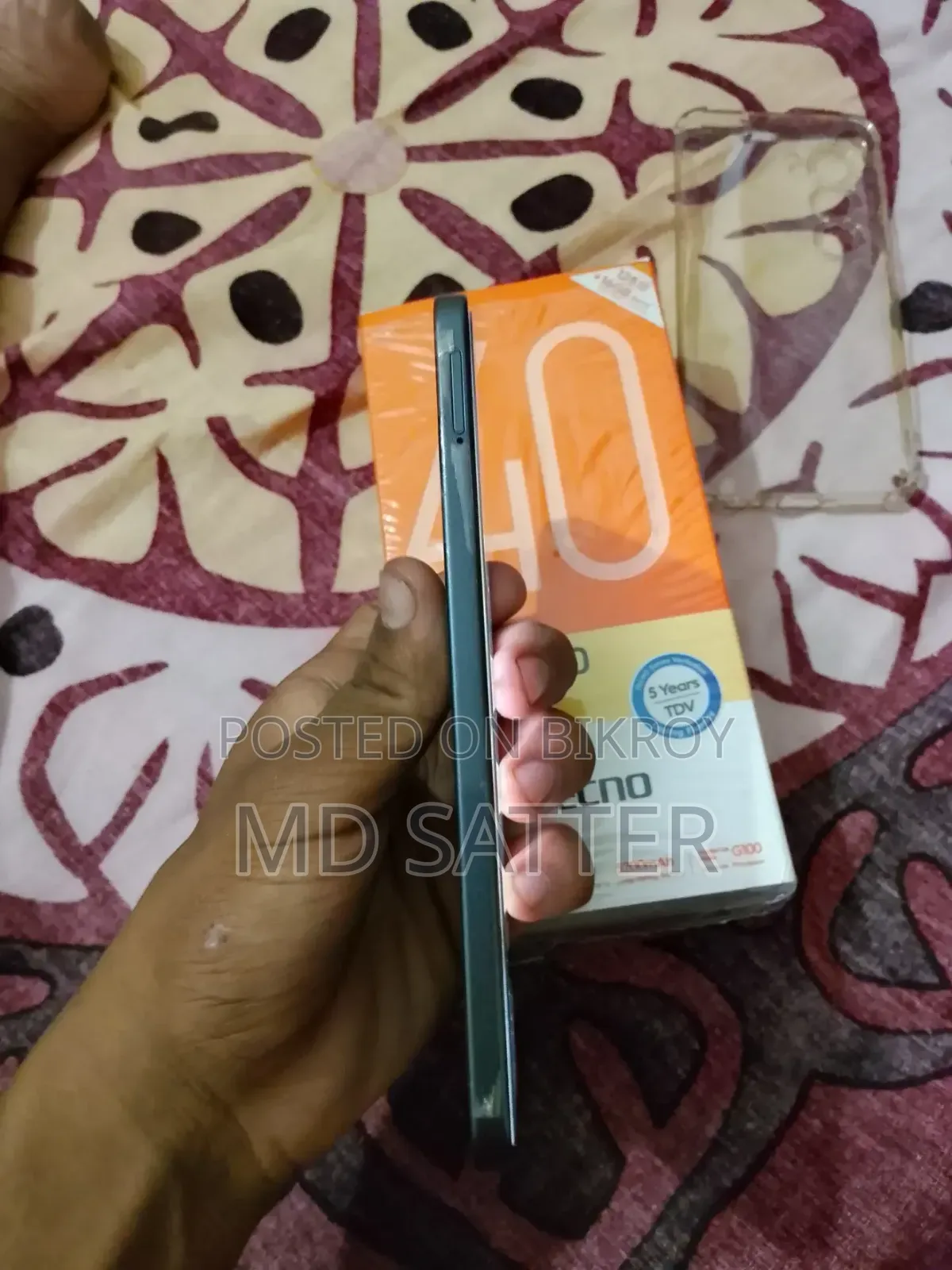 Tecno Spark 40 Pro 128 GB Black