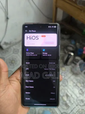 New Tecno Pova 5G 128 GB Black