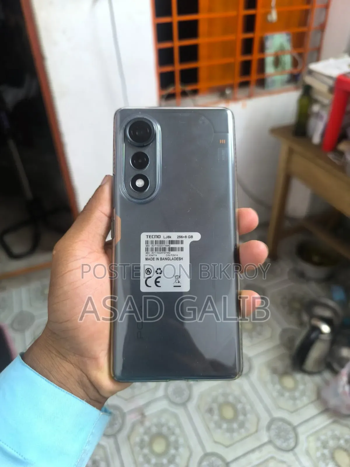 New Tecno Pova 5G 128 GB Black