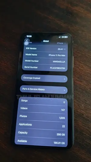 Apple iPhone 11 Pro Max 256 GB Gold