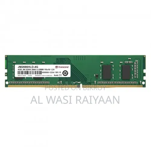 Desktop Ram 4gb Ddr4 Transcend