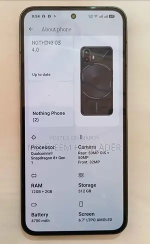 Nothing Phone 2 512 GB Black