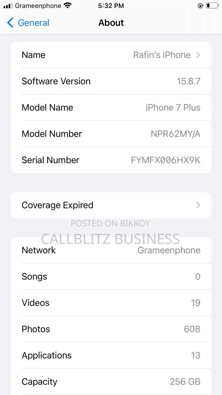 Apple iPhone 7 Plus 256 GB Red