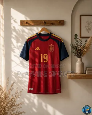 Spain Fifa World Cup 2026 Home Away Jersey.
