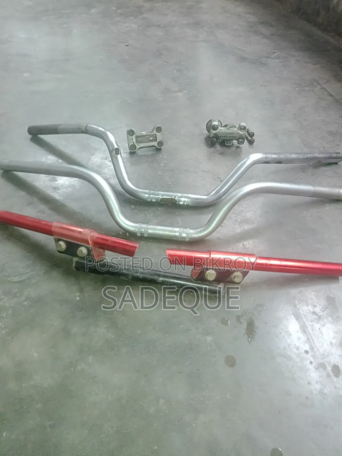 Three Motorcycle Handlebars for Sale
