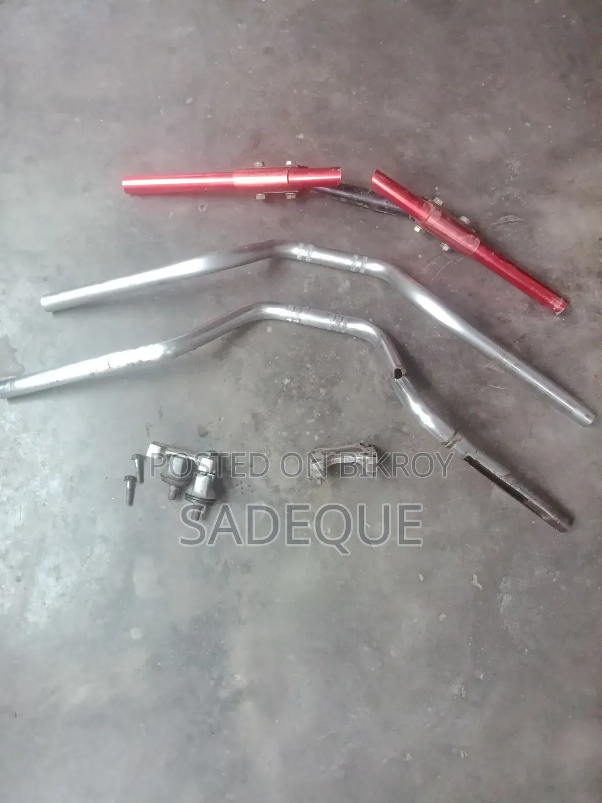 Three Motorcycle Handlebars for Sale