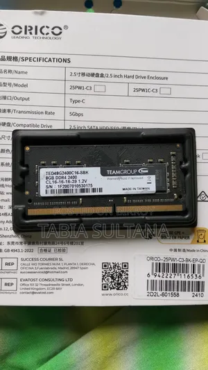 8 GB Laptop RAM for sale