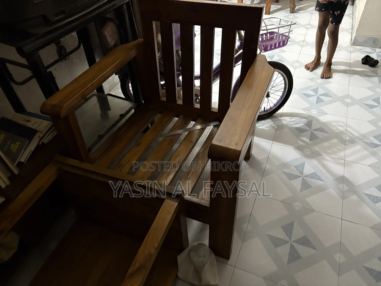 Sofa Set (2+1), Centre Table, Almirah, Dining Set (Table+6 Chairs)