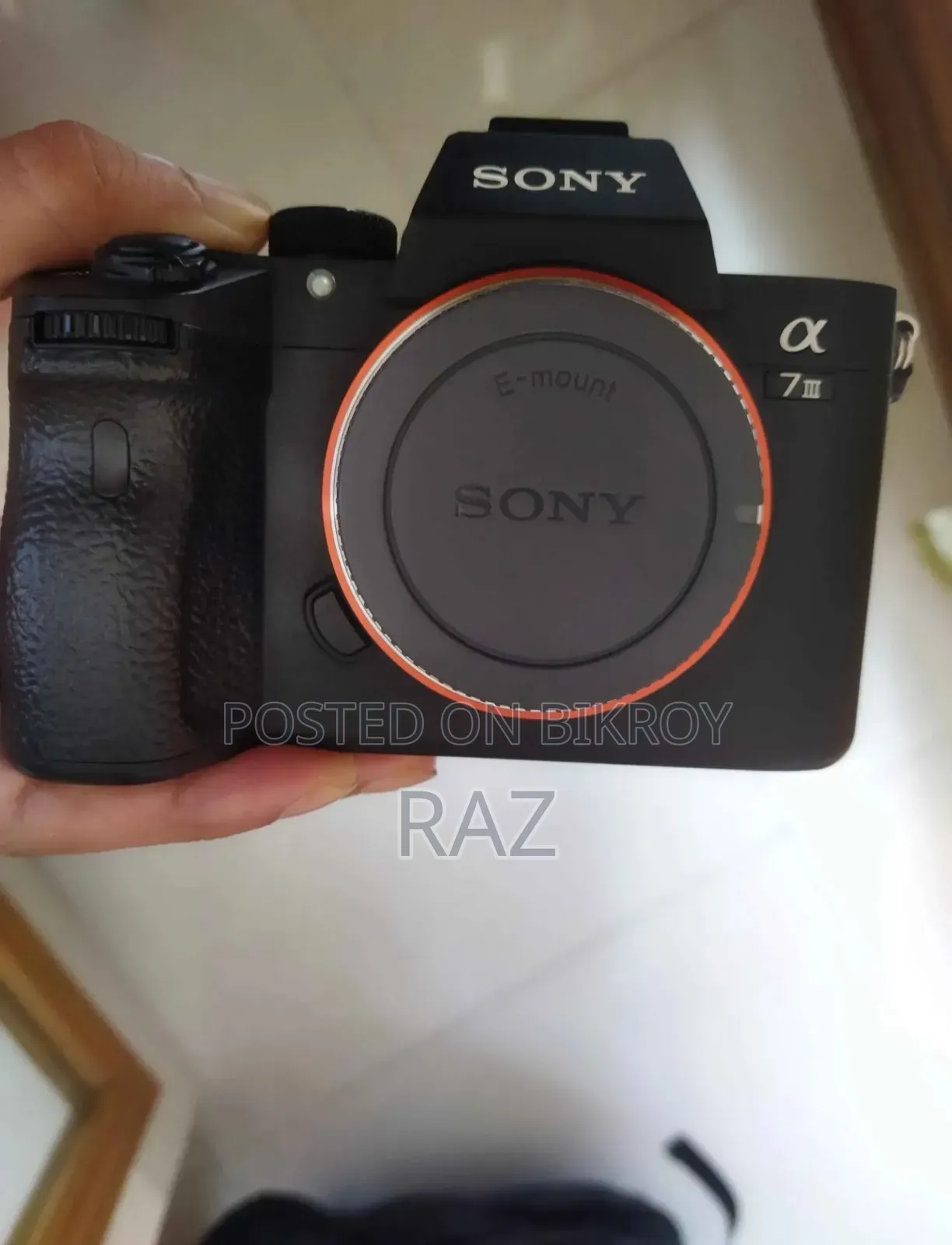 Sony A7iii Camera With Silicon Case 3m Stickers