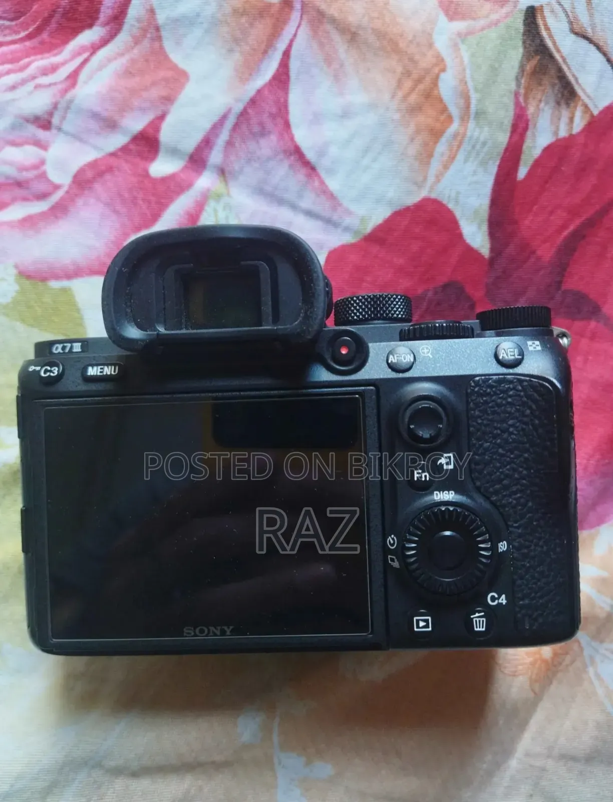 Sony A7iii Camera With Silicon Case 3m Stickers