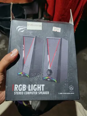 RGB Stereo Computer Speaker