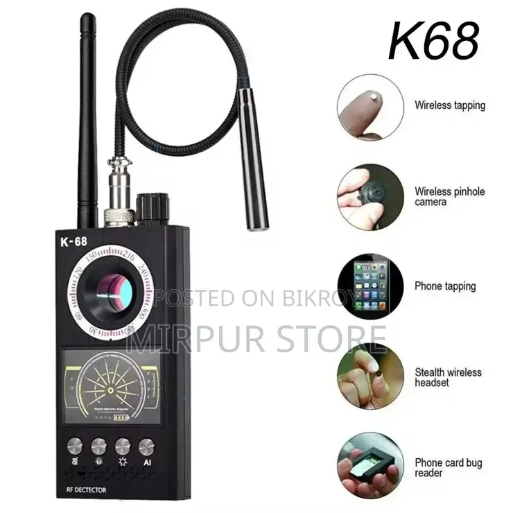 Hidden Wireless Spy Camera Detector