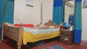 Bed, Mattress, and Dressing Table for Sale
