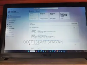 Laptop Asus 4GB Intel Core I3 SSD 256GB