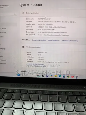 Laptop Lenovo ThinkPad X13 Gen 2 16GB Intel Core I5 SSD 256GB