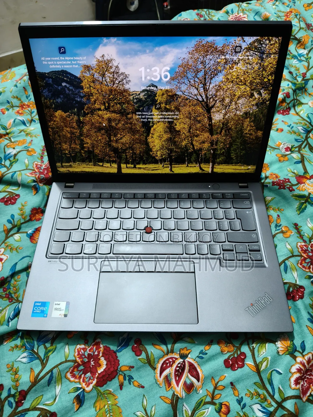 Laptop Lenovo ThinkPad X13 Gen 2 16GB Intel Core I5 SSD 256GB