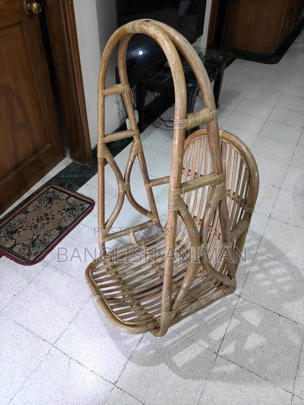 Wooden-bamboo Swing (Hand Made)