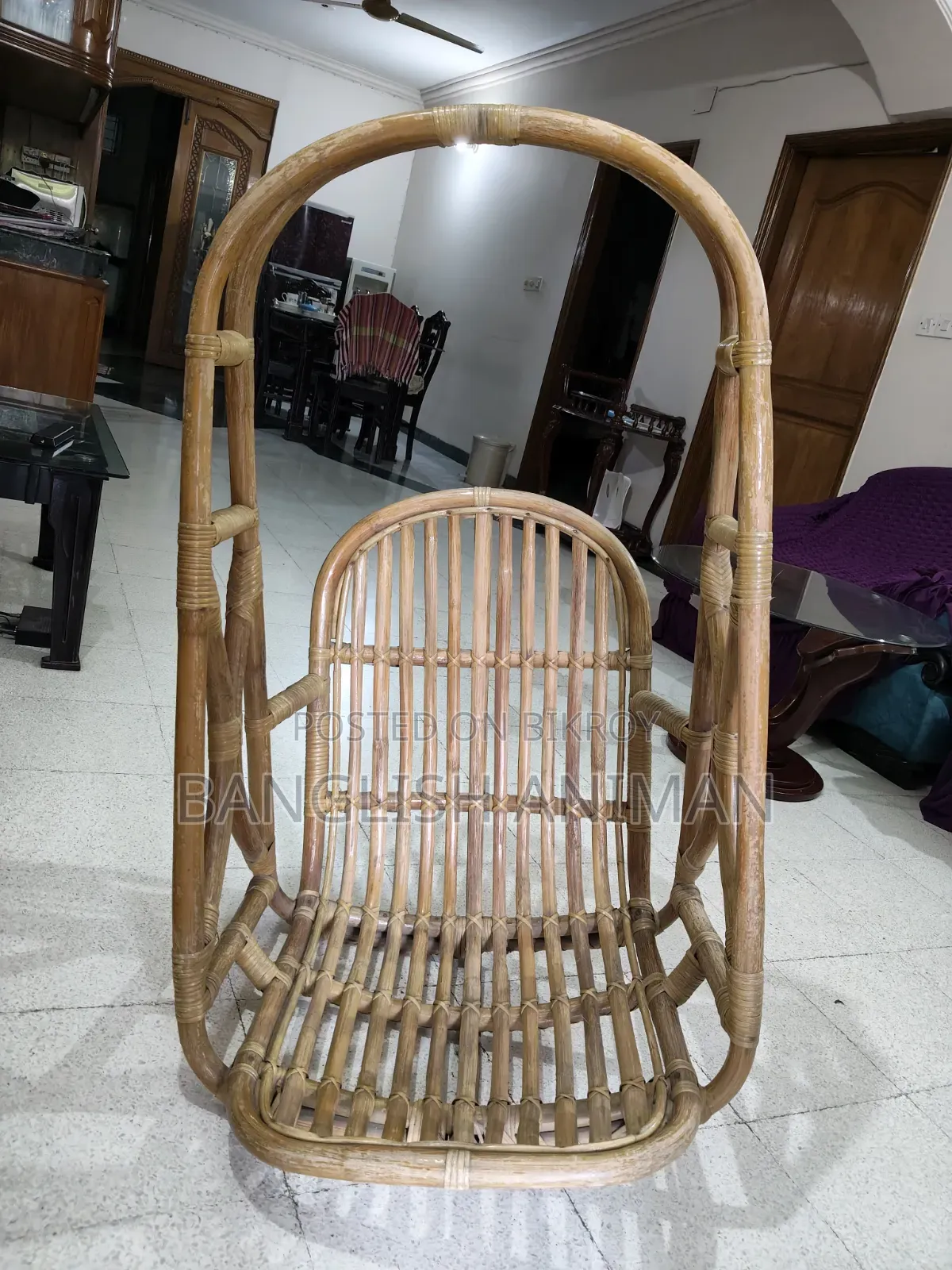 Wooden-bamboo Swing (Hand Made)