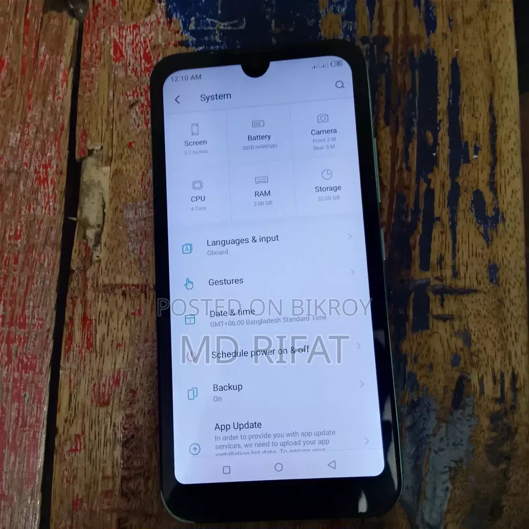 Itel A26 32 GB Blue