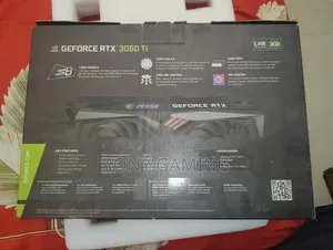 Msi RTX 3060 Ti Gaming X 8gb LHR Full Box