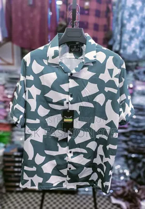 Japan Tissue Premium Drop Shoulder Printed Casual Shirt