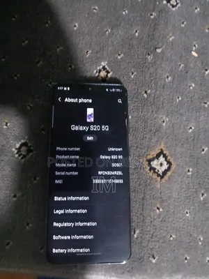 Samsung Galaxy S20 5G Uw 128 GB White
