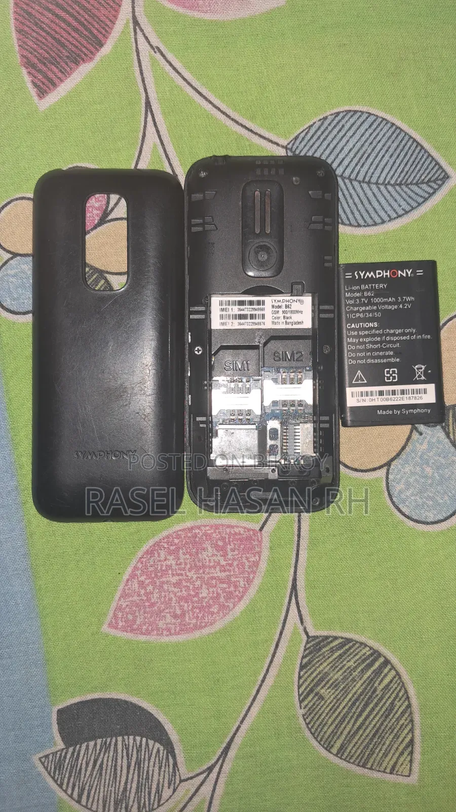 Symphony B62 Black