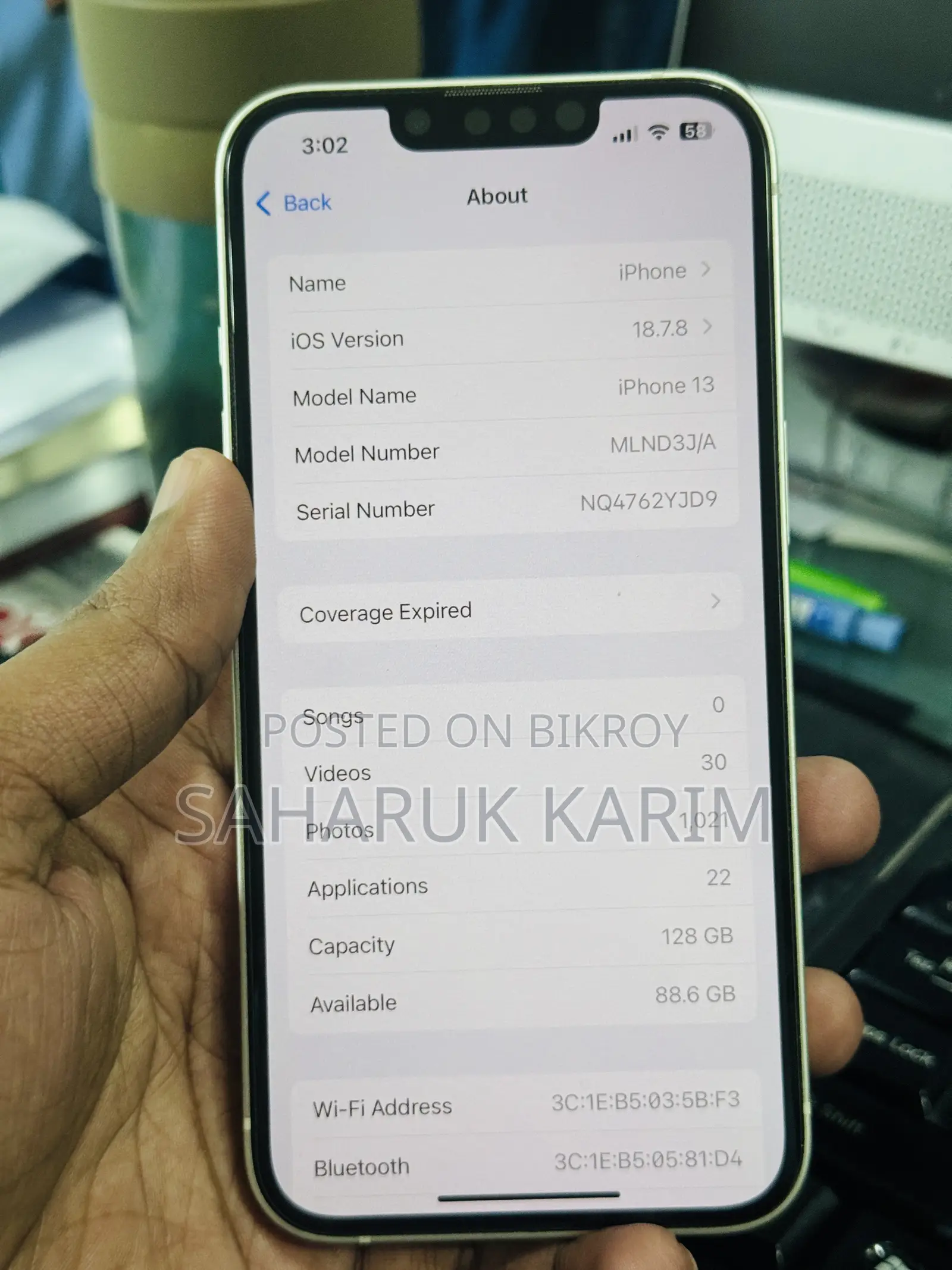 Apple iPhone 13 128 GB White