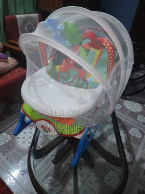 Baby Rocking Dining Chair With Mosquito