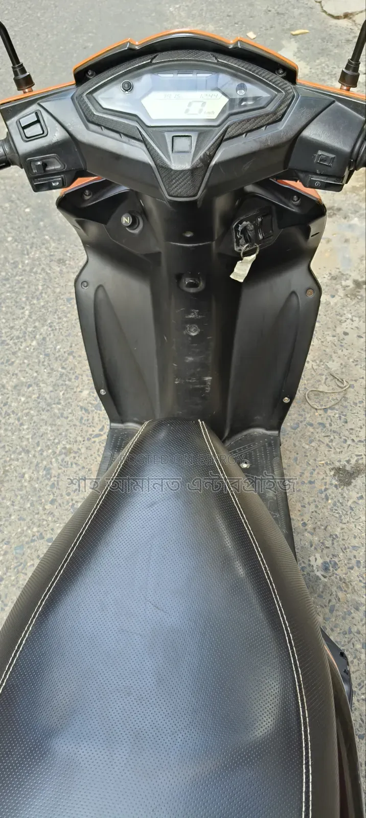 Honda Dio 2024 Orange