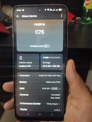 Realme C75 256 GB Rose Gold
