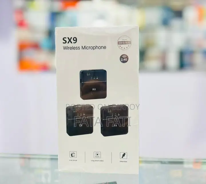 Sx9 Dual Mini Wireless Microphone for Type C 3.5 Interface