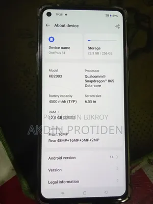 OnePlus 8T 256 GB Gray