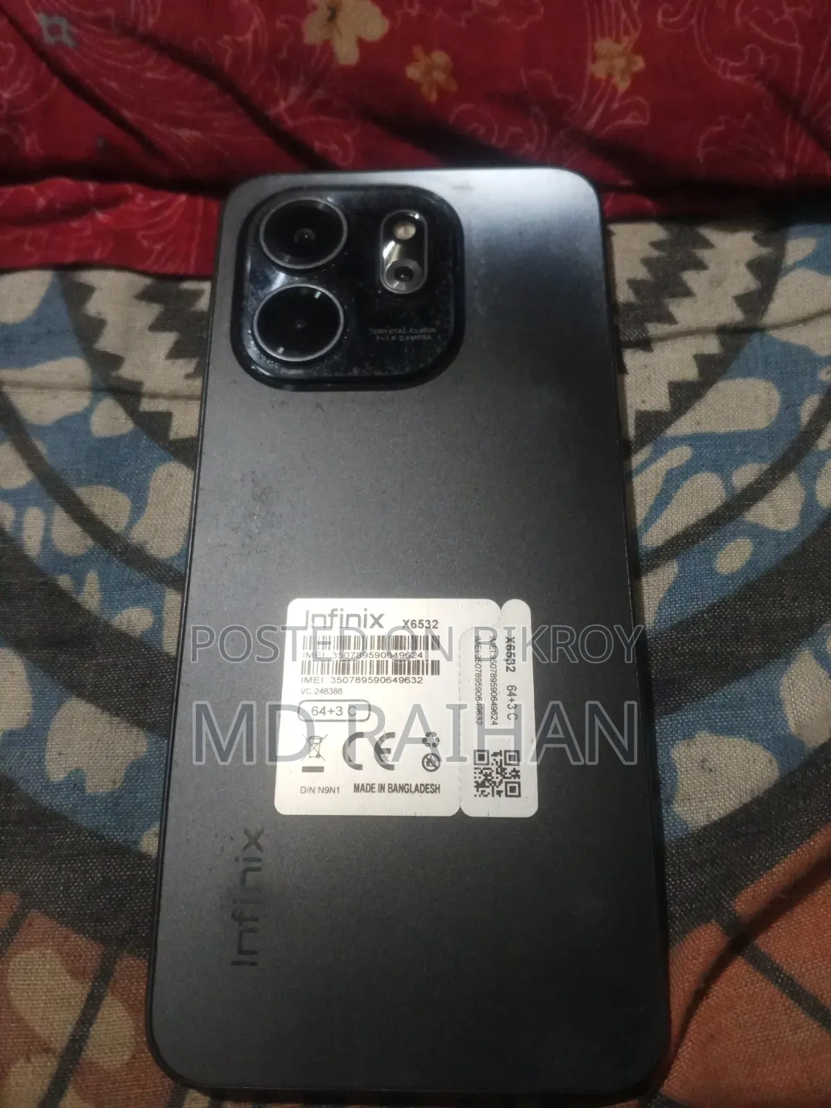 Infinix Smart 9 64 GB Black