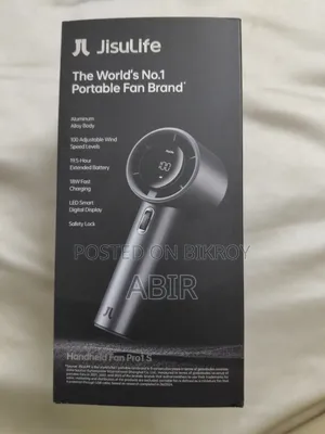 Jisulife Pro 1s World's Number 1 Rechargeable Fan