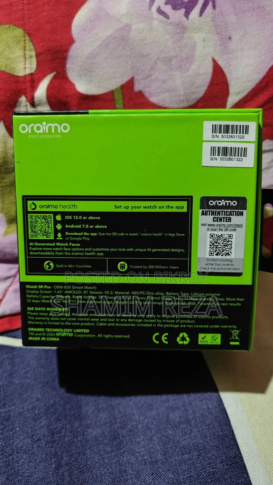 Oraimo 5r Pro