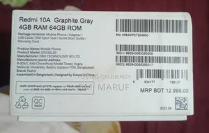 Xiaomi Redmi 10A 64 GB Blue
