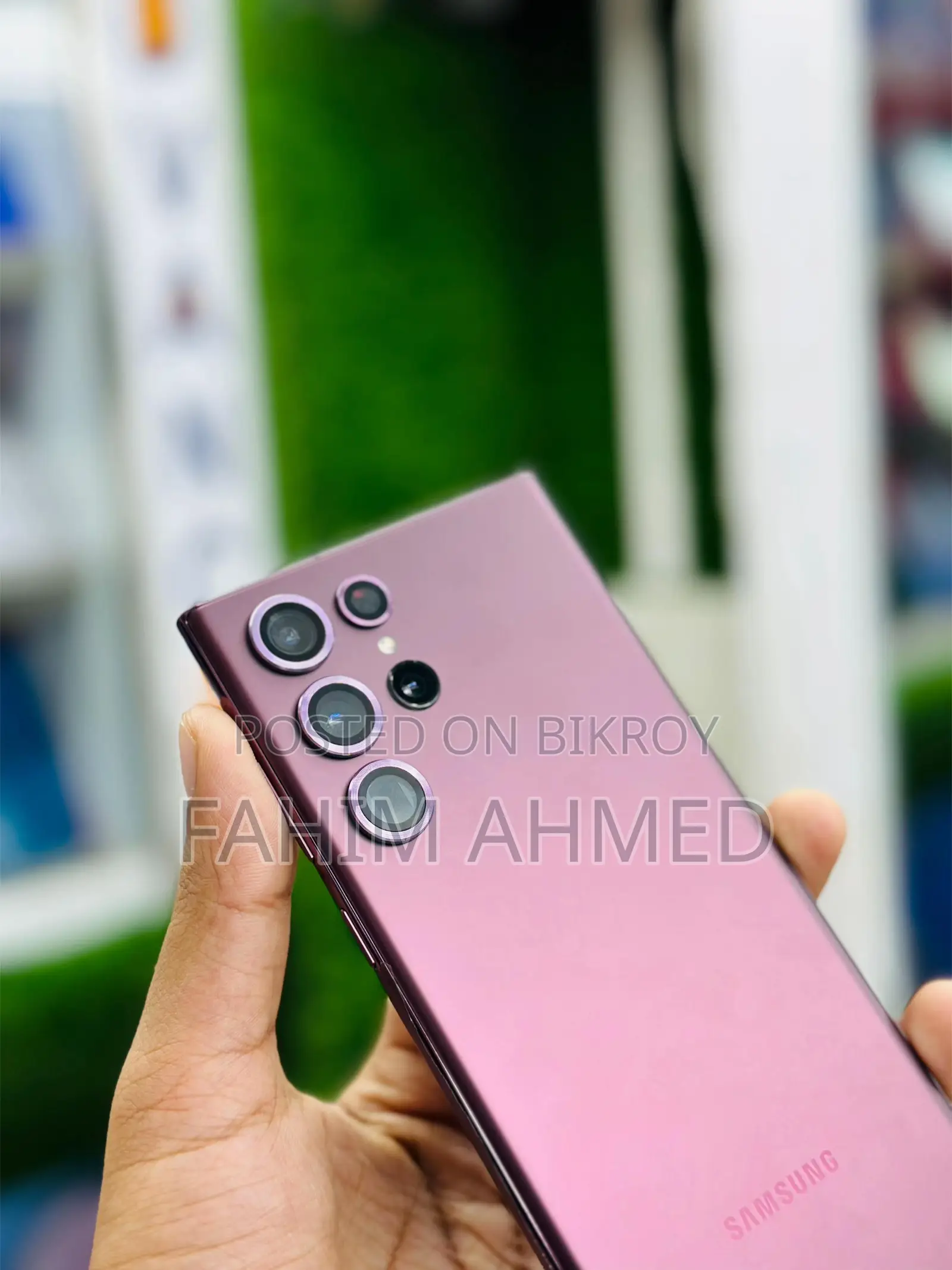 নতুন Samsung Galaxy S22 Ultra 256 GB Pink